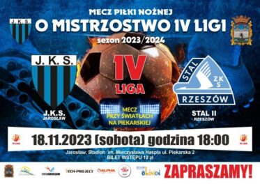 PIŁKA NOŻNA – IV LIGA PODKARPACKA – 18.11.2023 (SOBOTA)