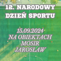 NARODOWY DZIEŃ SPORTU – 15.09.2024