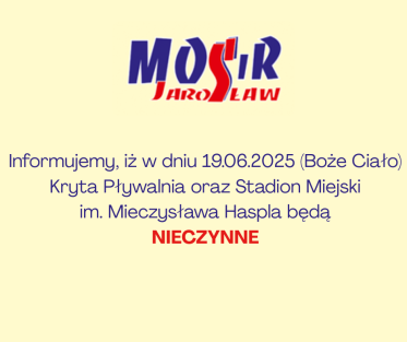 INFORMACJA – 19.06 (BOŻE CIAŁO)