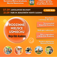 07.09 i 21.09 RODZINNE MIEJSCE UŚMIECHU – wydarzenie pełne atrakcji dla całych rodzin w Jarosławiu