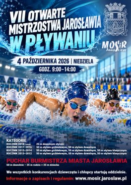 VII OTWARTE MISTRZOSTWA JAROSŁAWIA W PŁYWANIU 04.10.2026.